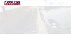 Desktop Screenshot of expressbilvask.no